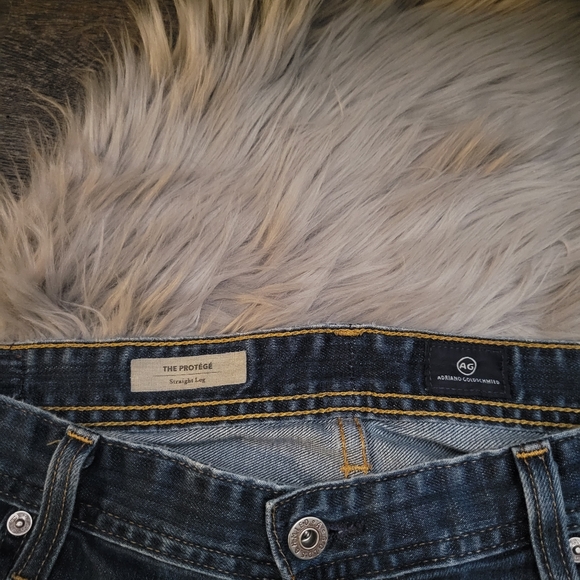 AG Adriano Goldschmied The Protégé Straight Leg Jeans Size 38X34 - Picture 4 of 11